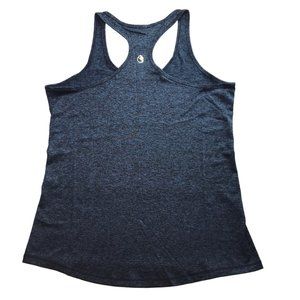 ICYZONE Blue Spacedye Tank Top, Sleeveless. Racerback.  Size Women's XL.